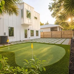 La Costa — A Modern Coastal Retreat with a Putting Green