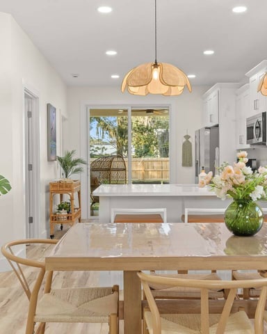 Sunny Kitchen Corner